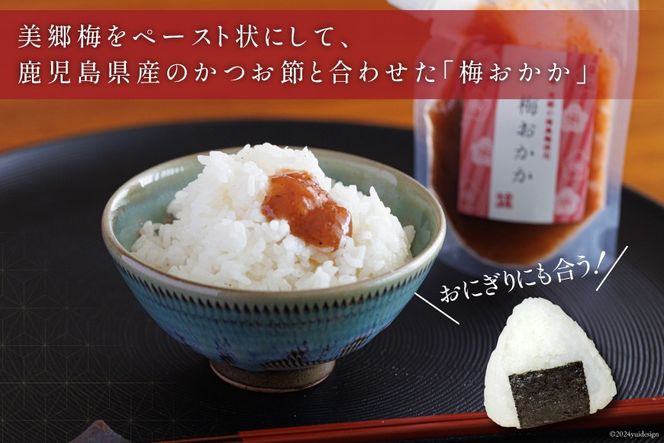 南高梅 梅おかか 80g×3袋 [春夏秋冬いっつもや 宮崎県 美郷町 31ab0136] ねり梅 和え物 簡単調理 便利 あっさり さっぱり 国産 セット 詰め合わせ 宮崎県産 常温 送料無料 贈答品 父の日 母の日 プレゼント ギフト 調味料 料理 調理 おかず 薬味 そうめん 素麺 フライ 揚げ 炒め 煮込み 普段使い 便利