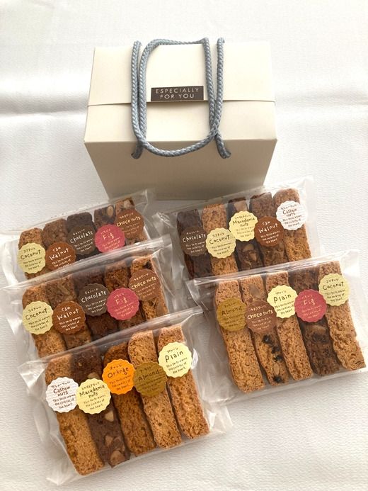 159-2060-02　ビスコッティ（焼き菓子）詰合せ　11種25本入【 神奈川県 大磯町 ビスコッティ 焼き菓子 焼き菓子 詰合せ 】