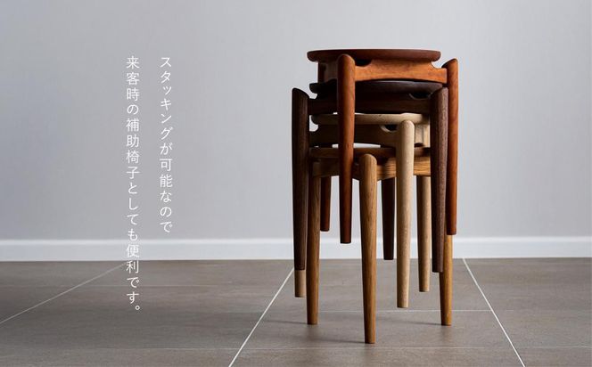 【高島屋選定品】＜FILE FURNITURE WORKS＞スツール(FH1-F Stool)｜京都 家具 イス 人気イス［ 京都 家具 インテリア 椅子 イス おしゃれ 人気 おすすめ 国産 職人 一点もの オーダー 東京 田園調布 ショールーム 通販 送料無料 ふるさと納税 ］ 261009_A-AAU011