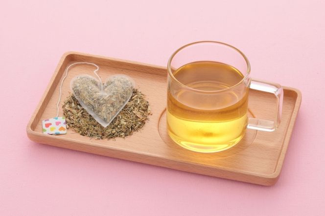 （キュンとなる／映える）5種のカラフルハートティーバッグ 2箱セット＜維孝館中学校とコラボ開発＞ 飲料類 お茶 ハート型 健康 美容 お茶セット ギフト カラーズティー 和紅茶 