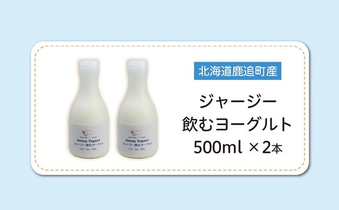 ジャージー飲むヨーグルト 500ml ×2 SKM022