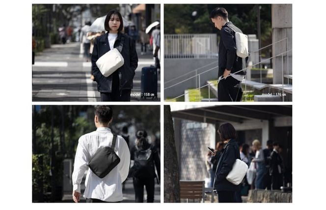 G2804 【スピード発送】スリングバッグ タフトスリング（ブラック）