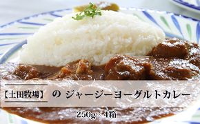ジャージーヨーグルトカレー 250g×4箱 加工食品 惣菜 レトルト インスタント 