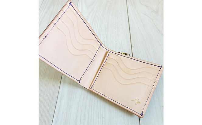 財布 本格毛皮 ハーフウォレット パープルｘダルメシアン コンパクトウォレット 高級皮革 レザー 小銭入れ 札入れ コンパクト ダルメシアン ギフト 日用品 雑貨 日進市 愛知県