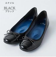 美脚に導く骨盤ケアシューズyui　エナメルブラック（サイズ21.5cm） DG003VC11