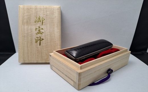 高級本象牙印鑑　長丈　21.0mm×90mm（ワニまたはカメケース・桐箱ケース付き）はんこ ハンコ 実印 銀行印 認印 オーダー