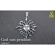 God sun pendant (silver)