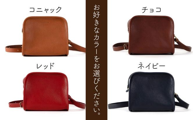 ラウンド ファスナー の ショルダー バッグ 《糸島》【LADIES&GENTLEMEN】 革製品 革鞄 カバン [ADK018] 柔らかくて使いやすい  休日を彩る可愛いショルダーバッグ
