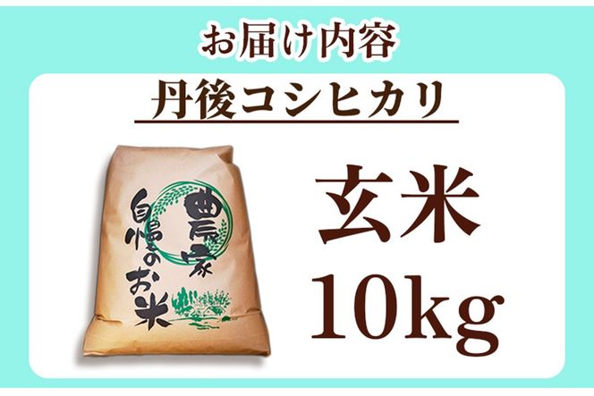 2025年産　京丹後産コシヒカリ 玄米10kg　GB00003