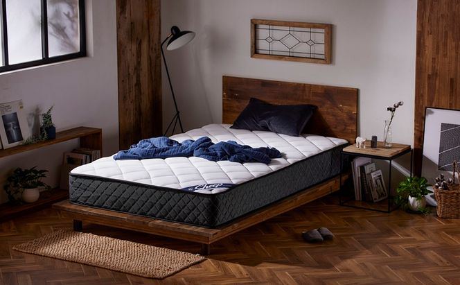 マットレス ポケットコイルマットレス PMTS25H-SD ホワイト セミダブル ポケットコイル 硬め ウレタン 25cm ポケットコイル 体圧分散 腰痛対策 厚め ホテルライク アイリスオーヤマ 新生活