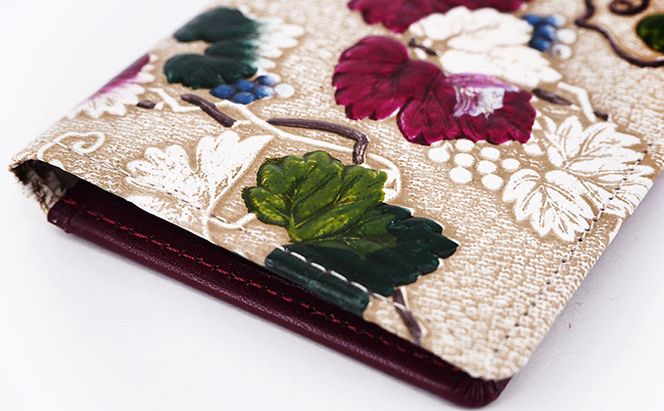 パスケース 野葡萄 文庫屋大関 名刺入れ カードホルダー 名刺ケース 名刺ホルダー カード入れ 定期入れ 定期ケース 雑貨 生活雑貨 小物 革小物 革製品 本革 日用品 民芸品 工芸品 東京 東京都 墨田区