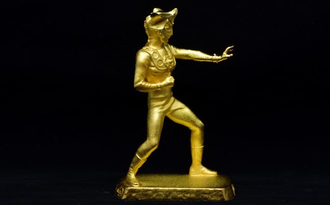 『ウルトラマンレオ』　ペーパーウェイト ゴールド 147-028 ふるさと納税 ペーパーウェイト ウルトラマンレオ ゴールド 笛吹市 プレゼント 贈り物 ギフト