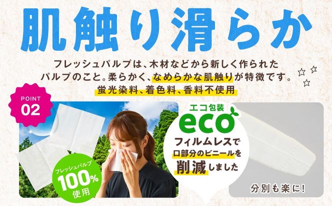 010B1962 ボックスティッシュ 50箱×300枚(150組)【生活用品 まとめ買い 日用品 必需品 紙 常備品 備蓄 防災 オフィス ティッシュペーパー てぃっしゅ ティッシュ】