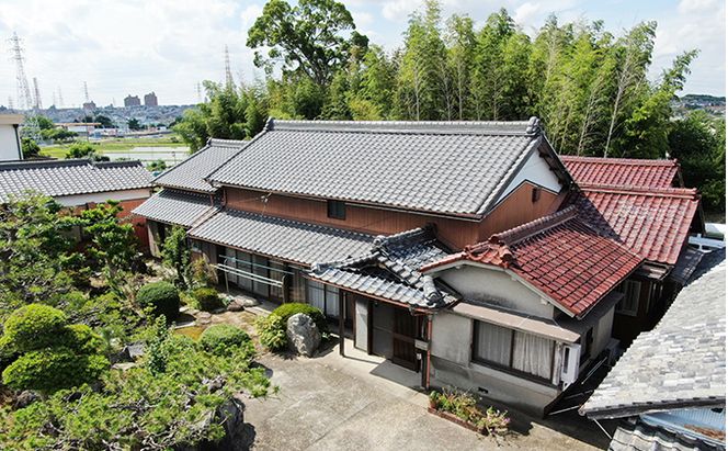 【要事前連絡】ドローン空撮で「今」のご実家を残しておこう＜愛知県日進市内限定＞ 地域のお礼の品 カタログ 写真 ドローン撮影の静止画 