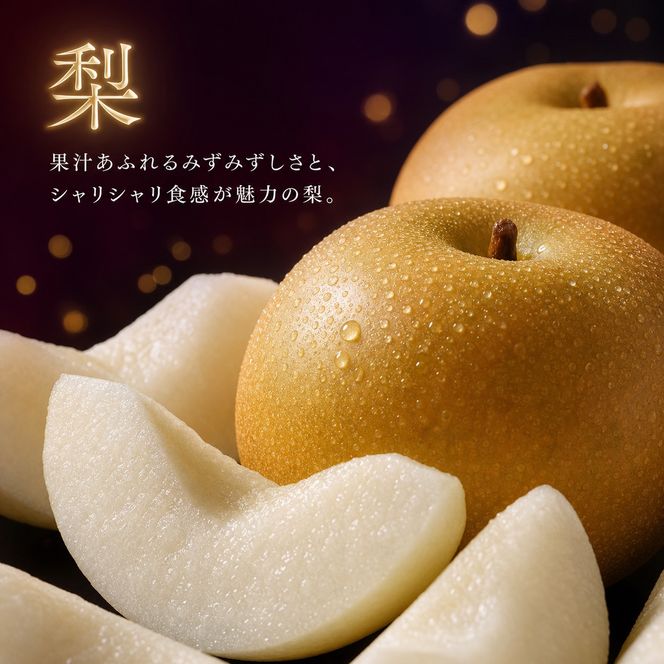 【7・8・10月 全3回】紀州和歌山産旬のフルーツセット（桃・梨・ひらたねなし柿）定期便 【魚鶴商店】【UT68】 303446_XF91137