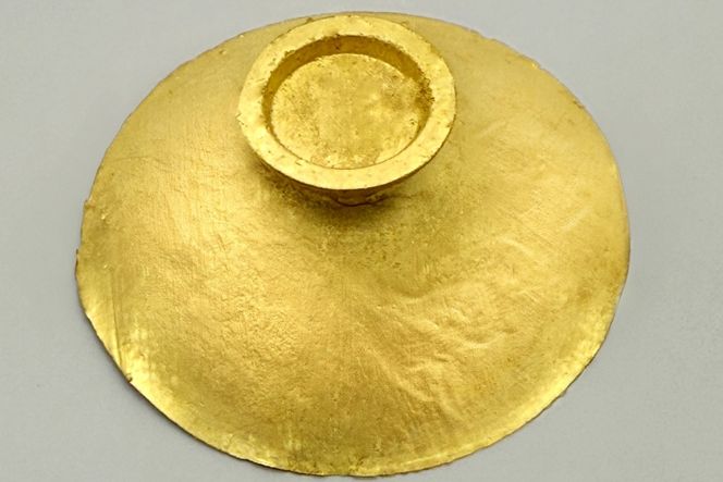 BJ255 K24 純金 金盃 63g 島原藩七万石を称える格式の一盃 [ 金 24金 24K ゴールド gold 貴金属 インゴット 記念品 チャーム 投資 資産 長崎県 島原市 ]