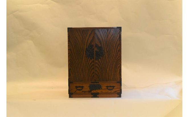 仙台箪笥　仏壇L　拭き漆【伝統 工芸品  手仕事 職人 仙台】 041009_GJ017