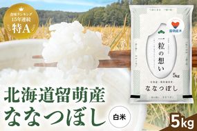 米 令和8年産 留萌市産 ななつぼし 5kg R037-008
