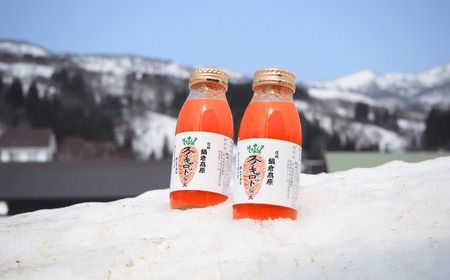 信州なべくら高原・そのまんま スノーキャロットジュース （瓶） 350ｍｌ×12本 （Am-002）