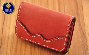 牛革ビジネスカードケース（名刺入れ）ブラウン