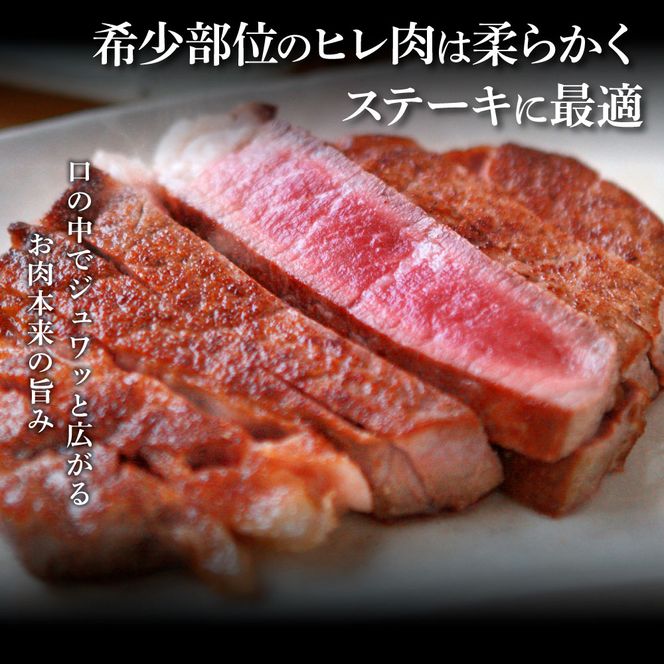 土佐和牛特選ヒレ肉200ｇ 特製ソース２種類付【ステーキ用】【株式会社松尾】 [BQBL001]