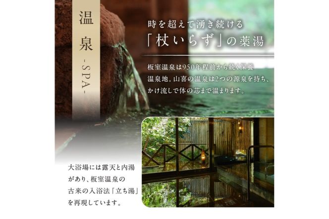ns013-004 ONSEN RYOKAN 山喜　宿泊　30,000円クーポン券 