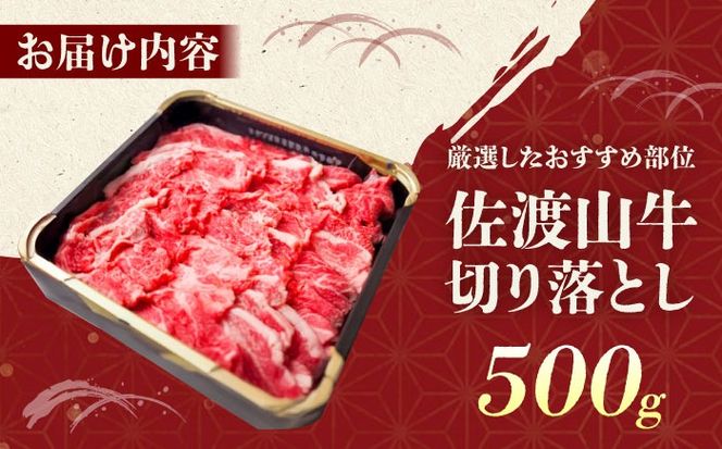 【厳選！おすすめ部位】沖縄和牛 佐渡山牛 切り落とし 500g 牛肉 焼肉 焼き肉 和牛 赤身 沖縄市 / 肉のサブロー[BCBC002]
