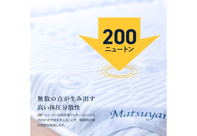 【爽快眠】DryCool　高密凸凹ウレタンマットレス【点で支える】(シングル/セミダブル/ダブル)  夏用 寝具 マットレス DryCool 三つ折りマットレス すぐ届く 最短3日発送 最短発送 最速発送 スピード発送 山梨 富士吉田