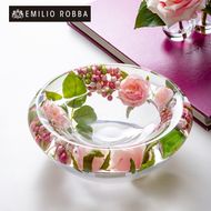 【母の日専用】アートフラワー エミリオ・ロバ　フラワーボウルプリマローズpk 母の日 ギフト 造花 プレゼント