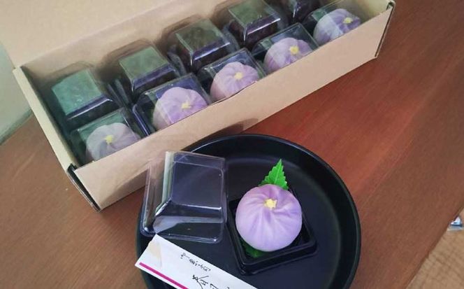 和菓子2種セット (練り切り・鹿の子 / 各5個) 沖縄市 / 和菓子屋 春風堂[BCCL008]