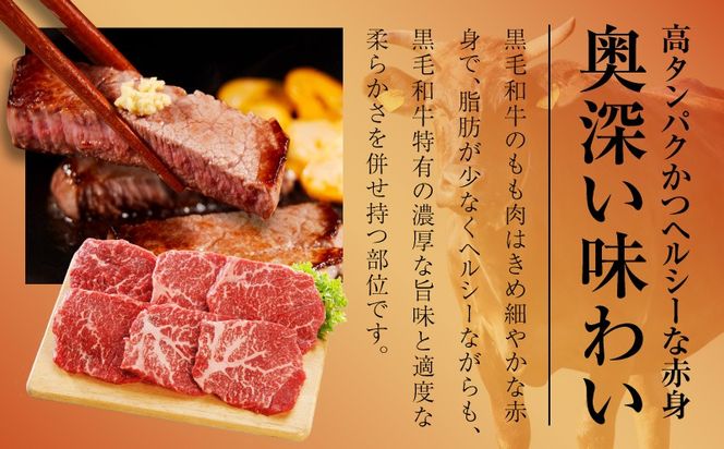 mrz0434 【氷温熟成×極味付け】黒毛和牛赤身もも  ステーキ 6枚 総量600g【100g×6枚 味付け 焼くだけ 簡単調理 牛肉】