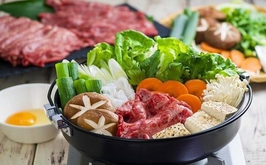 すき焼き (A4以上 500g) 【スピード発送】 大分県産黒毛和牛 おまかせすき焼きセット 和牛 国産 九州 牛肉 しゃぶしゃぶ 0C1-178