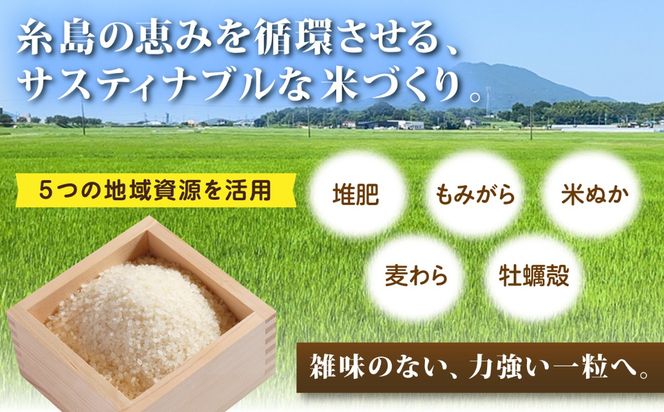 【令和8年産】 夢つくし 白米 5kg 糸島市産 糸島市 / 糸島の恵み コメ こめ ご飯[AGR023]