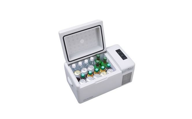 ポータブル冷蔵冷凍庫 20L IPD-2B-W ホワイト ポータブル冷蔵庫 アイリスオーヤマ キャンプ アウトドア バーベキュー BBQ キャンプ 少年野球 お出かけ