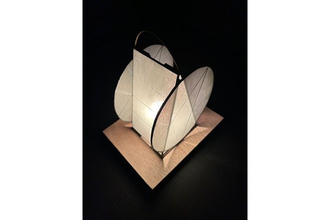 行燈あかり「ムシノネ・緑」　SV00021