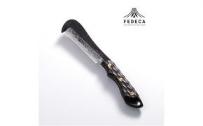 【FEDECA】鍛造バトニング鉈 名栗黒檀 001229