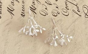 ヤドリギminiピアス（SV）/ YUKIKO MATSUI アクセサリー ファッション シンプル ギフト 