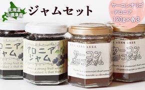 北海道中標津産 ジャムセット（ヤーコンオリゴ×3個・アロニア×3個）【2000401】