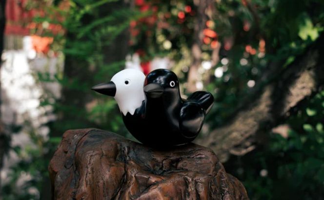 予言の鳥 / standard / CHUKU JAPONISM 置物 オブジェ 飾り インテリア 鳥 手作り 手作業 日本製 プレゼント ソフビフィギュア ケンエレファント　墨田区 東京