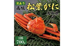 1050.【2025年12月～2026年1月発送】特撰 松葉がに（茹）【訳あり】700g超のサイズ 食べ応えあり 1杯 313726_BS046