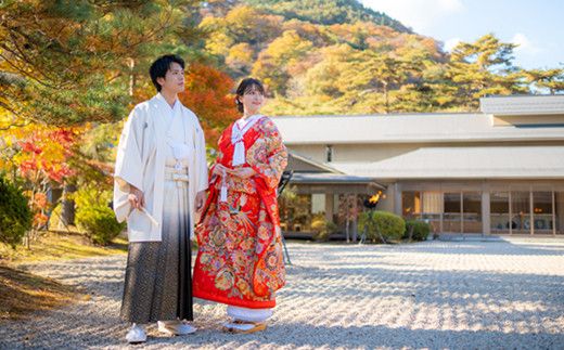 花巻温泉　宿泊付きフォトウエディング利用券 【858】