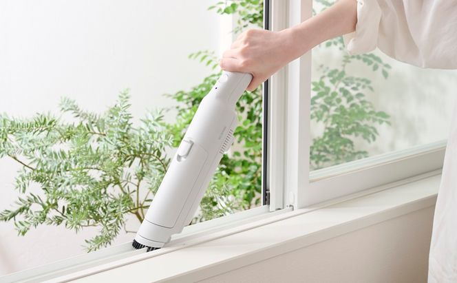 充電式紙パックハンディクリーナー HBD-31-WH クラウドグレー 掃除機 コードレス 充電式ハンディクリーナー アイリスオーヤマ ホワイト クリーナー 軽量 スタンド 軽い 充電スタンド 充電式 吸引力 カーペット パワフル ほこり感知 家電 おすすめ