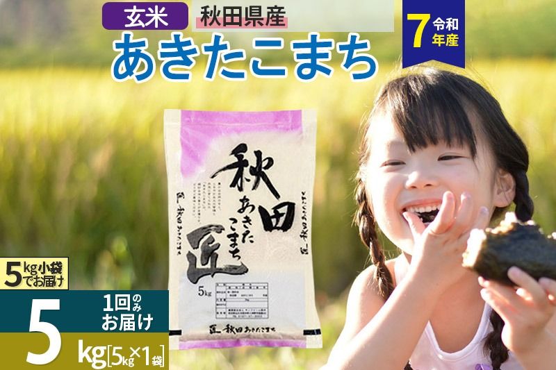 [玄米][令和7年産] 秋田県産 あきたこまち 匠 5kg (5kg×1袋) 5キロ お米|02_snk-020301s