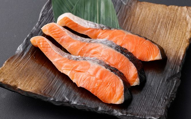 銀鮭 塩干し 切身12切れ（3切れ×4パック）1025007 干物 鮭 しゃけ