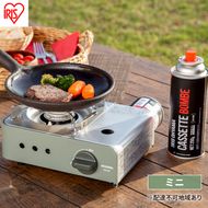 カセットコンロ 防災 カセットコンロミニ IGC-M1-G オリーブグリーン アイリスオーヤマ おしゃれ 卓上 鍋 カセットガス ミニ 防災グッズ テーブルコンロ スタイリッシュ アウトドア キャンプ 調理 災害時