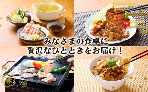 【3回定期便】豚肉 宮崎県産 いもこ豚 焼肉 セット 2.1kg × 3回 総合計 6.3kg  切り落とし 小分け 豚 豚バラ バラ ロース 肩ロース スライス 小間切れ 焼肉用 焼き肉 BBQ 鉄板焼き 豚丼 国産 九州産 宮崎 ブランド 冷凍 送料無料