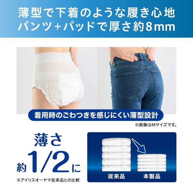 【44枚入り×2パック】大人用 パッド リフィール 快適下着用 尿とりパッド 2回吸収 44枚入 NAD-PD35-44  尿取りパッド 尿とりパッド 超薄型 スピード吸収 消臭 リハビリ 旅行  快適下着 リフィール アイリスオーヤマ
