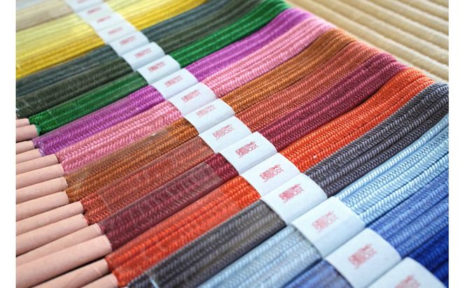  オーダーメイド　帯締め「ゆるぎ」　伊賀くみひも　無地 242161_FJ002