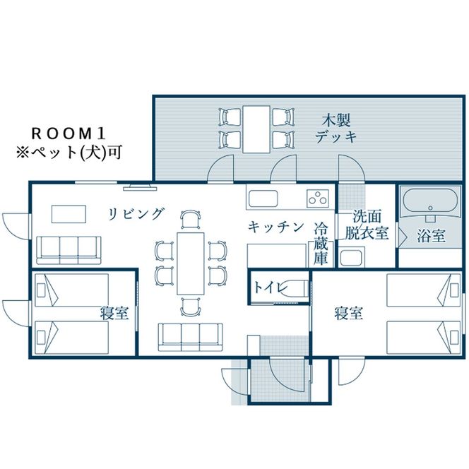 147-7 VILLA AL MARE１泊宿泊券【一棟貸コテージ（定員6名）】