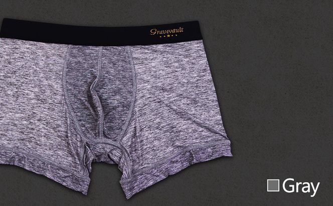 gravevault Plain short （グレイブボールト プレーン ショート）3枚セット 下着 パンツ ボクサーパンツ 男性 メンズ